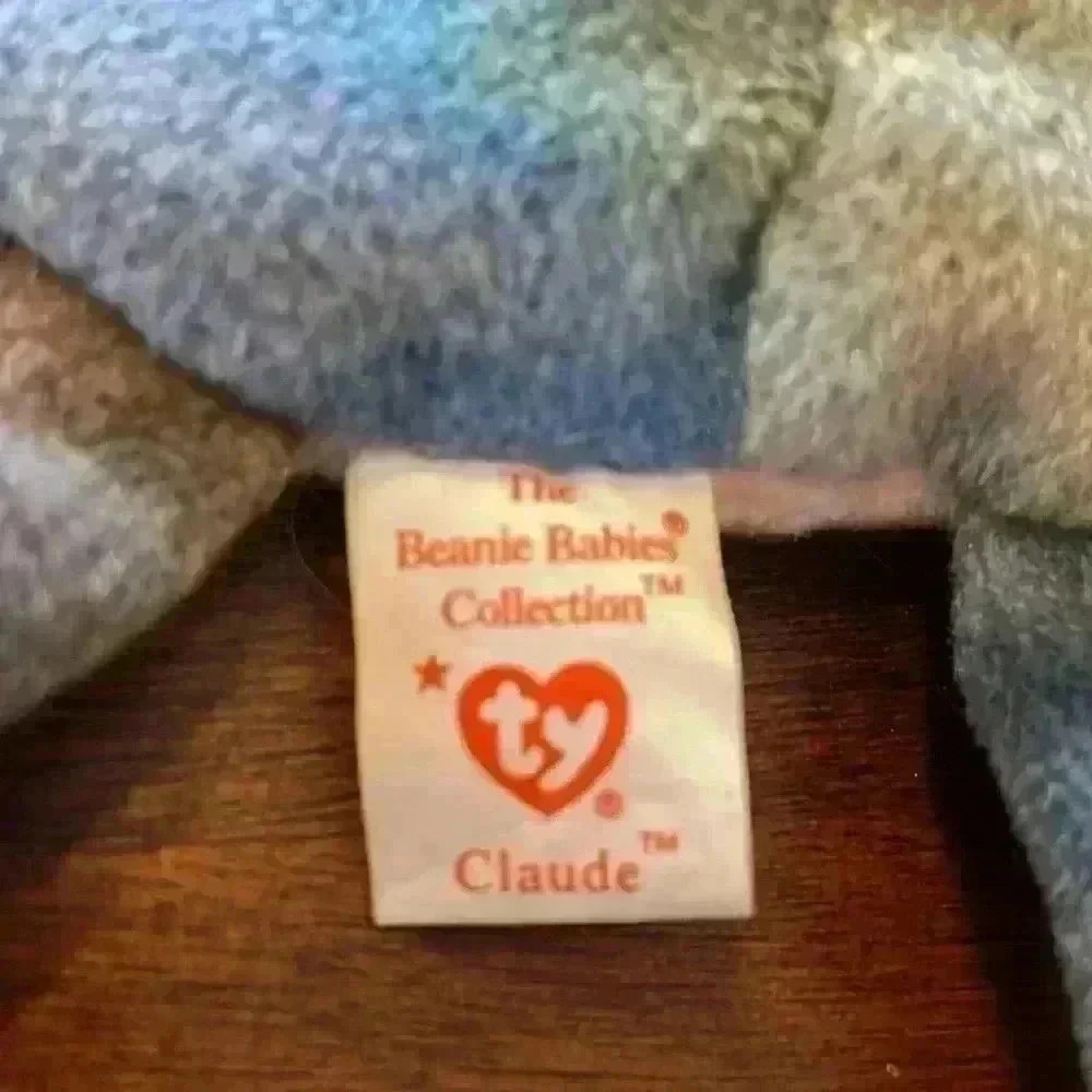 Claude the Crab ty Beanie Baby - Picture 3 of 3